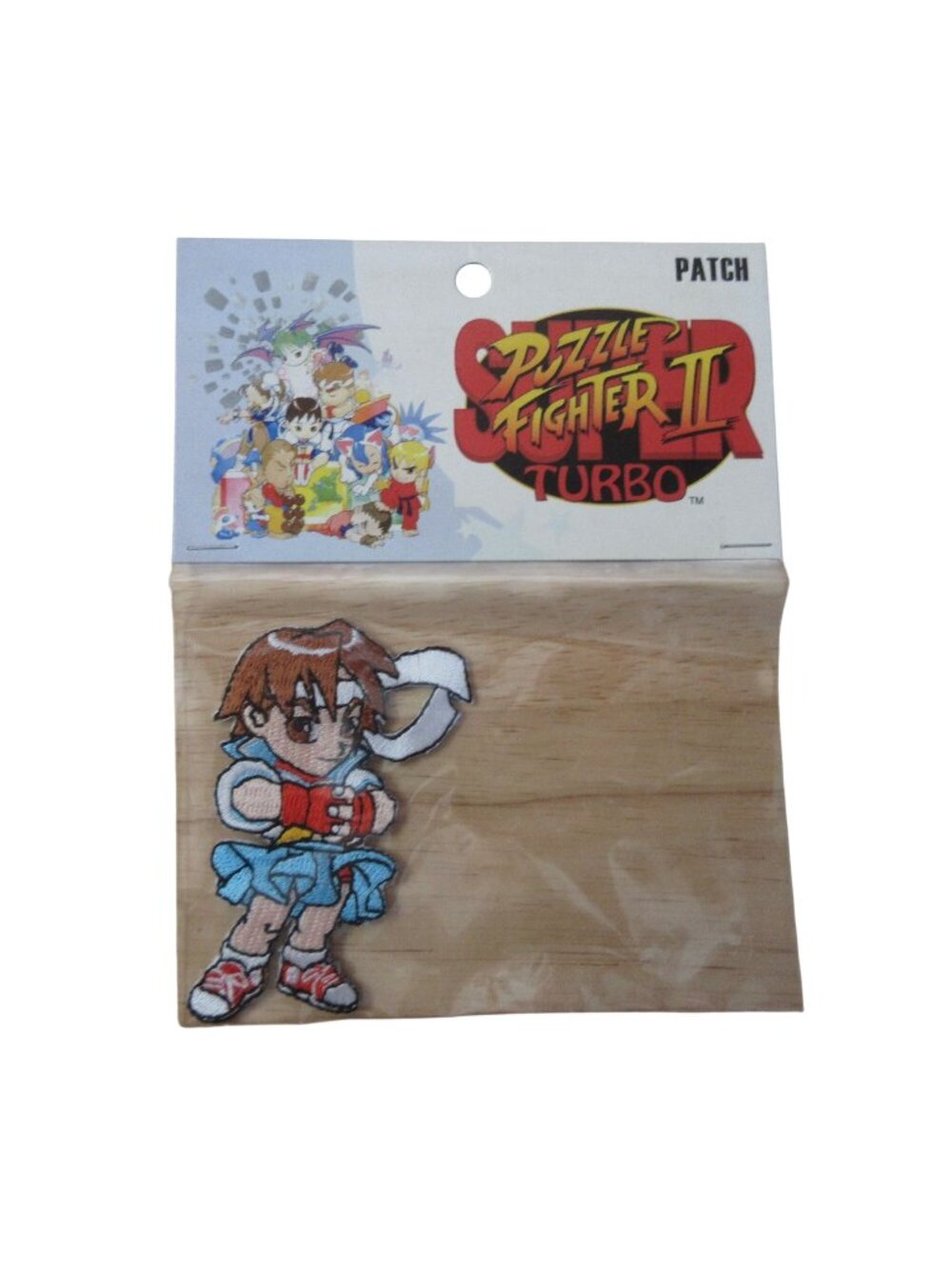 Sakura Kasugano Super Puzzle Fighter 2 Turbo Fabric Patch